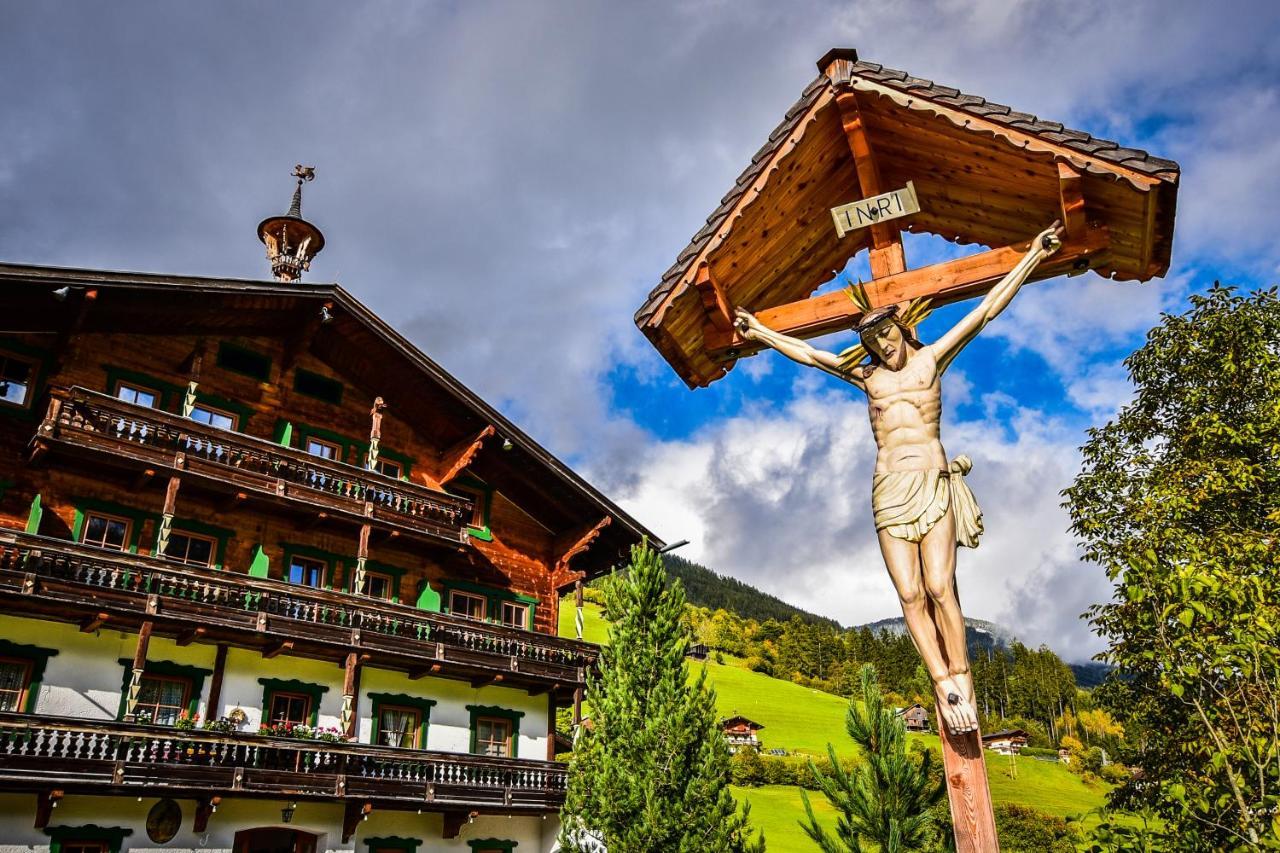 Gasthof Finkenhof Wald im Pinzgau Eksteriør billede